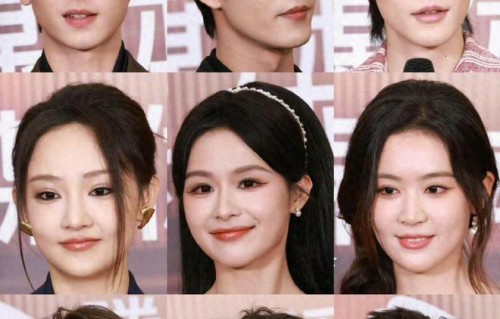 短剧创作之夜红毯，短剧演员怼脸生图状态一览